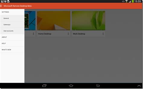 Microsoft Remote Desktop Beta for Android supports Remote .